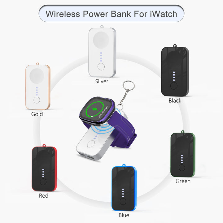 Adapter Portable Charging For iWatch All Serise Fast Magnetic Watch Wireless Charger Power Bank For Apple Watch Ultra 2 10 9 8 7