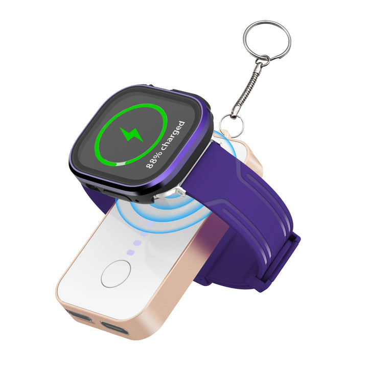 Adapter Portable Charging For iWatch All Serise Fast Magnetic Watch Wireless Charger Power Bank For Apple Watch Ultra 2 10 9 8 7