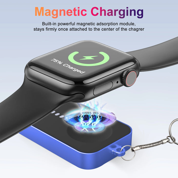 Adapter Portable Charging For iWatch All Serise Fast Magnetic Watch Wireless Charger Power Bank For Apple Watch Ultra 2 10 9 8 7